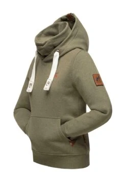 Navahoo Raniaa - Hoodie - Dusty Olive Melange -Navahoo 02aa171d10944c63a8011be5f970355a