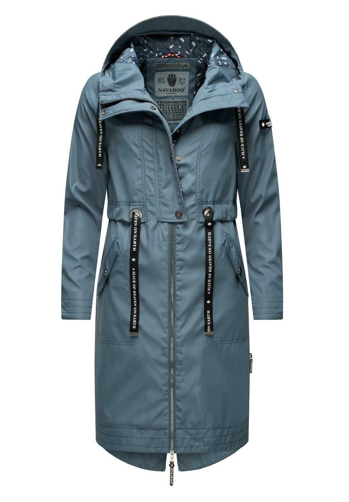 Navahoo Josinaa - Parka - Blue Melange 3 Navahoo Josinaa - Parka - Blue Melange