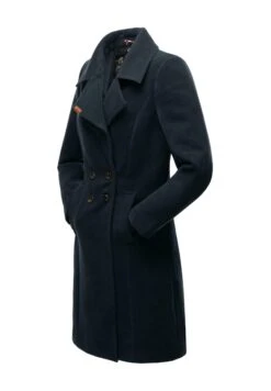 Navahoo Wooly - Halflange Jas - Dark Blue -Navahoo 13d16f78689a4a66830e2daa708ac7c1