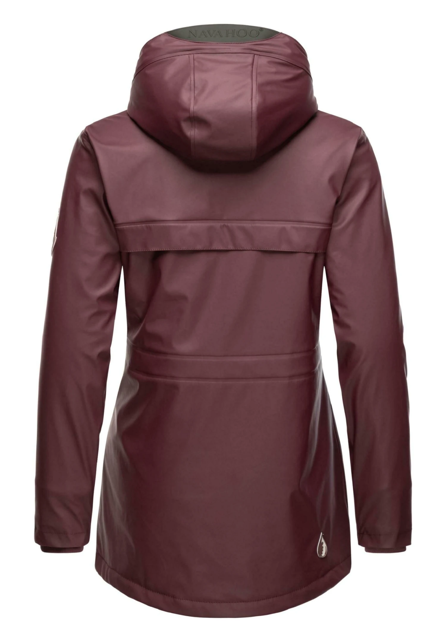 Navahoo Ocean Heart - Parka - Dark Red Melange 4 Navahoo Ocean Heart - Parka - Dark Red Melange - Afbeelding 2