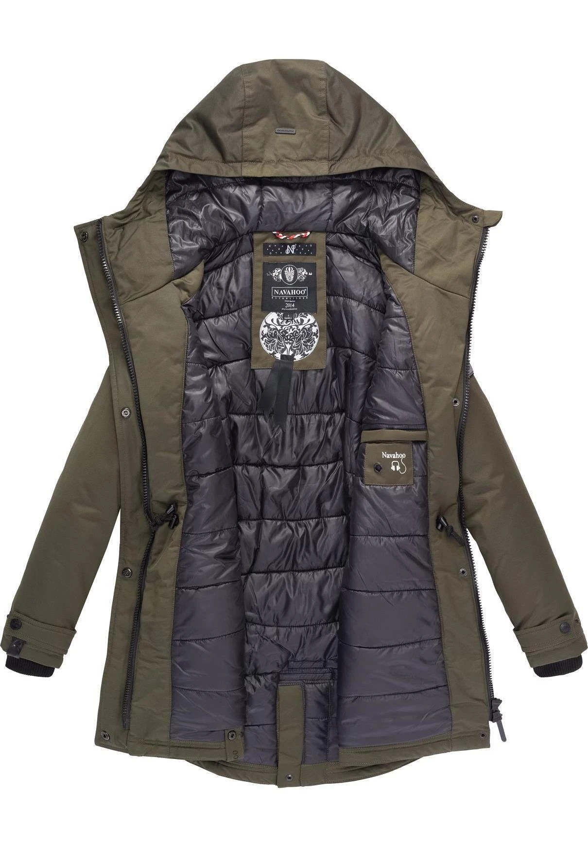 Navahoo Avrille Ii - Winterjas - Green 7 Navahoo Avrille Ii - Winterjas - Green - Afbeelding 5
