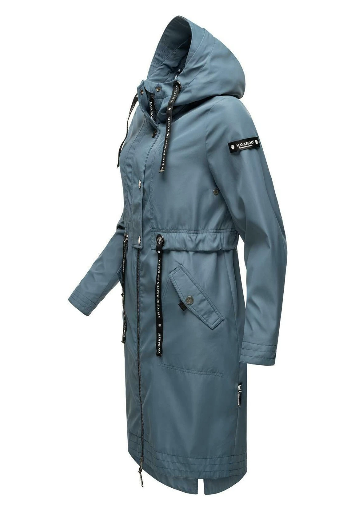 Navahoo Josinaa - Parka - Blue Melange 4 Navahoo Josinaa - Parka - Blue Melange - Afbeelding 2