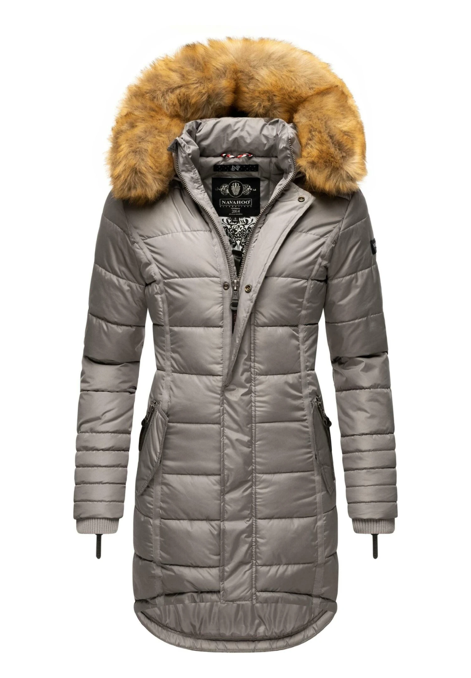 Navahoo Papaya - Winterjas - Zinc Grey 3 Navahoo Papaya - Winterjas - Zinc Grey