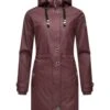 Navahoo Rainy Flower - Parka - Dark Red Melange -Navahoo 249b8c78c4394ab3ac4bc42c4f4224ad