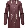 Navahoo Flower Of Ocean - Parka - Dark Red Melange -Navahoo 2651cce34c8940ecb5226017c2fb5c4b