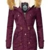Navahoo La Viva - Winterjas - Burgundy -Navahoo 2f37eaba63c74b4393193d7783ed6da6