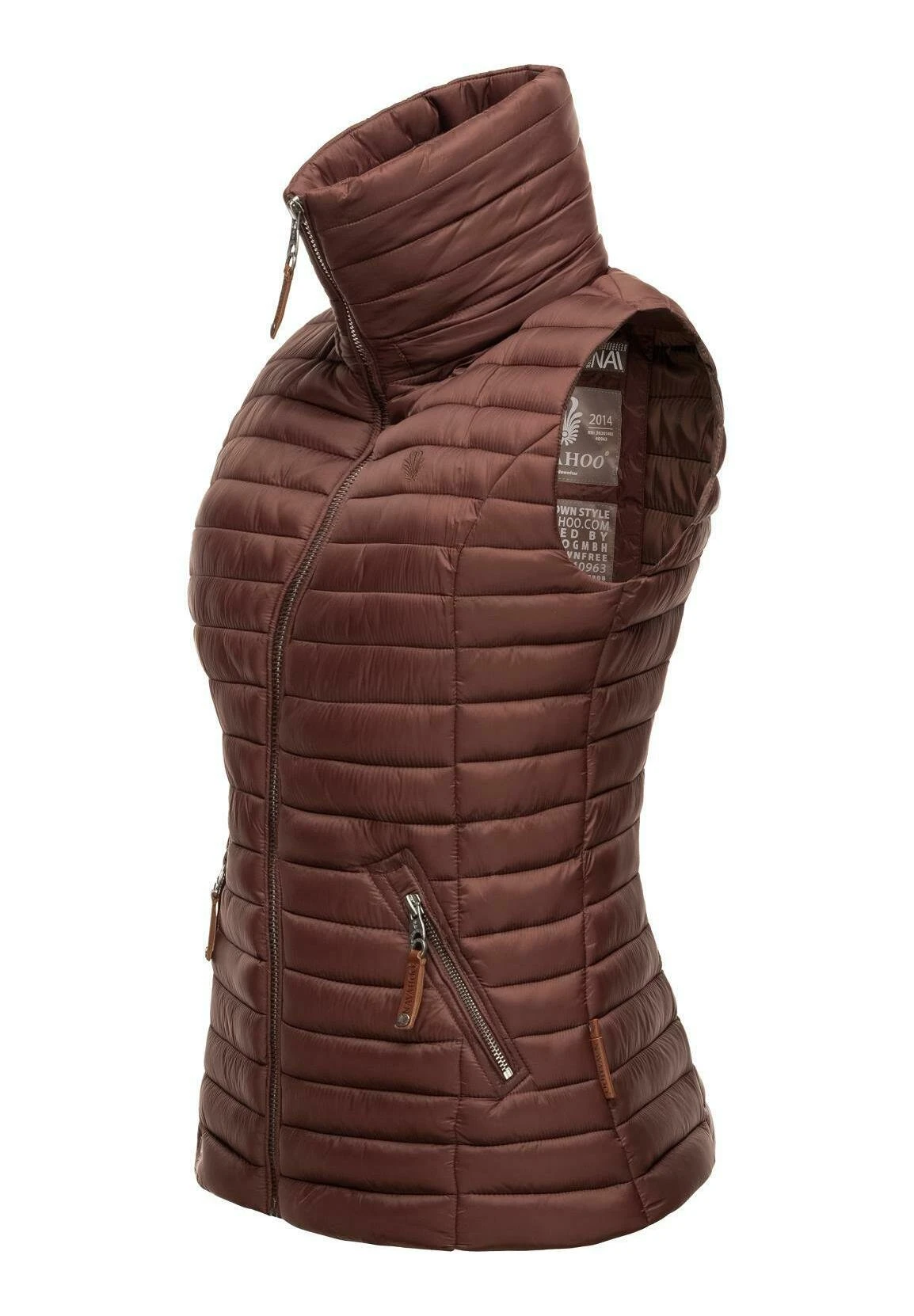 Navahoo Shadaa - Bodywarmer - Chocolate 6 Navahoo Shadaa - Bodywarmer - Chocolate - Afbeelding 4