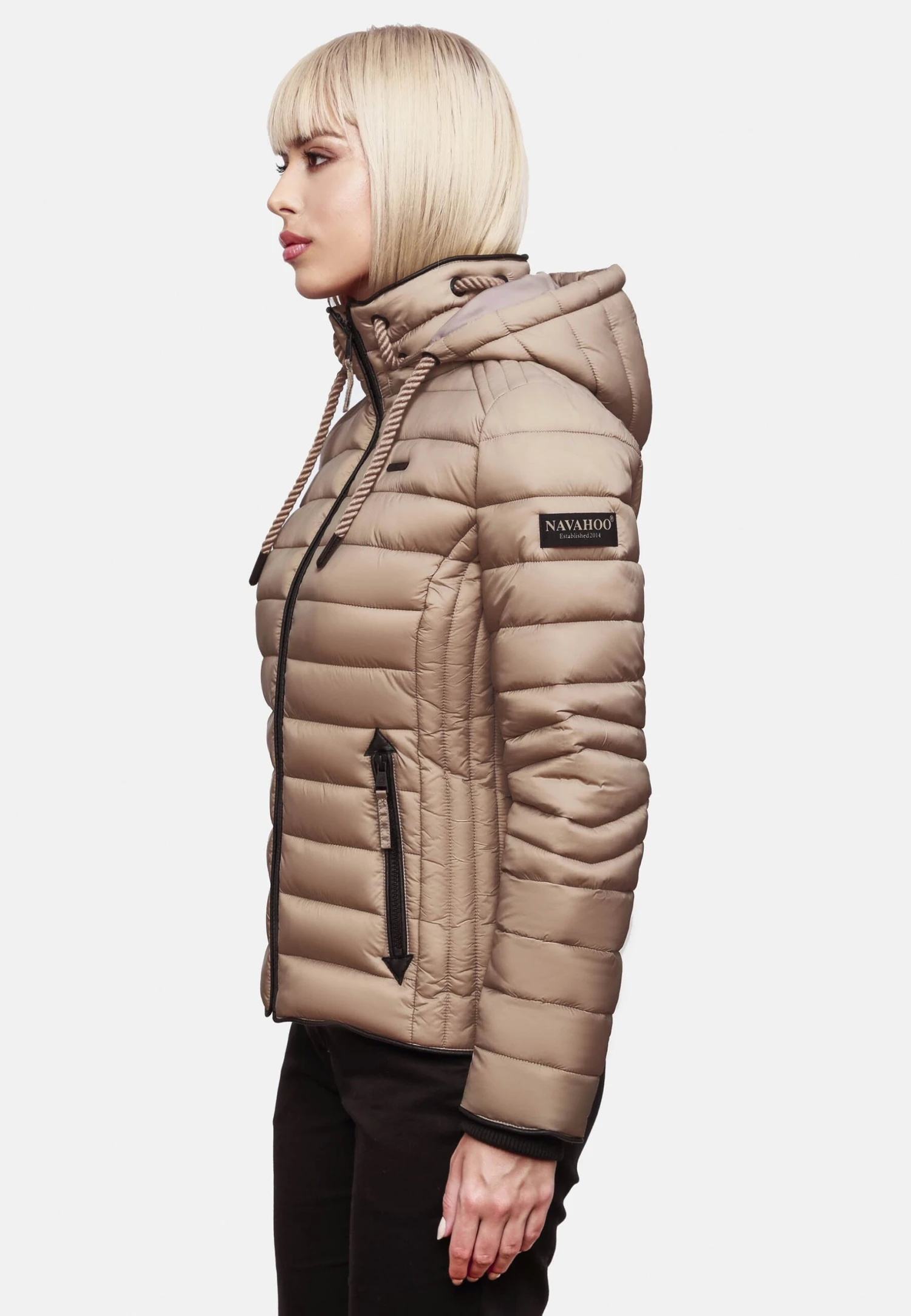 Navahoo Lulana - Jas - Taupe 6 Navahoo Lulana - Jas - Taupe - Afbeelding 4