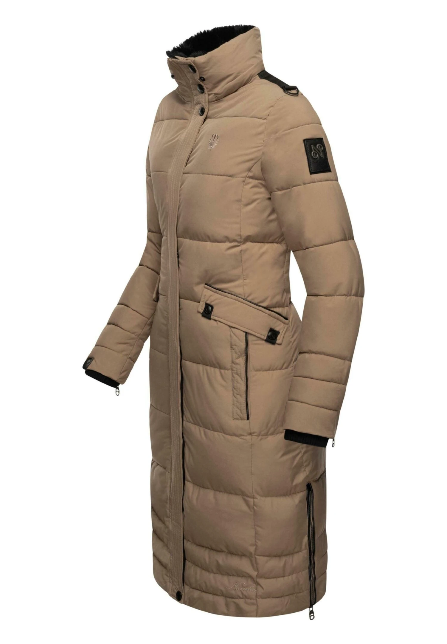 Navahoo Fahmiyaa - Winterjas - Taupe Grey 9 Navahoo Fahmiyaa - Winterjas - Taupe Grey - Afbeelding 7