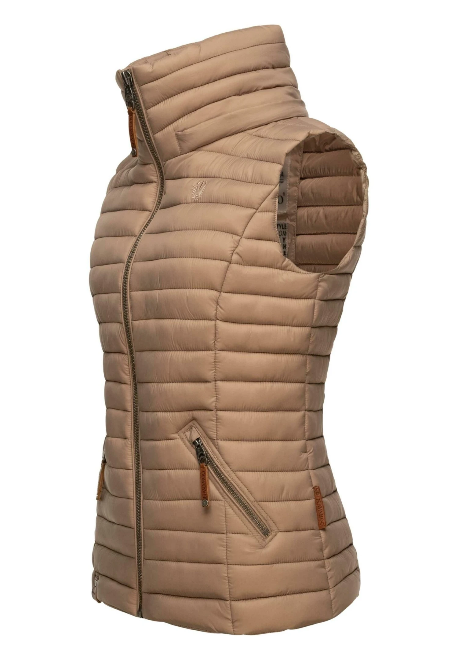 Navahoo Shadaa - Bodywarmer - Taupe Grey 6 Navahoo Shadaa - Bodywarmer - Taupe Grey - Afbeelding 4
