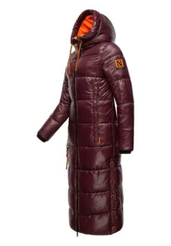 Navahoo Schmuseengel - Winterjas - Dark Red Melange -Navahoo 4ef93e9331d64a9c94cbdd7e6bd61030