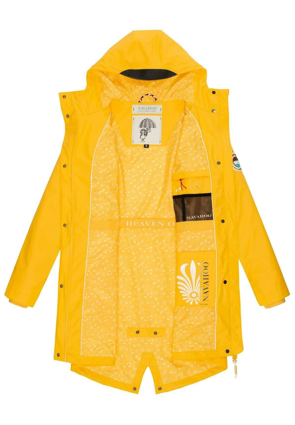 Navahoo Tropical Storm Oo - Parka - Dark Yellow 6 Navahoo Tropical Storm Oo - Parka - Dark Yellow - Afbeelding 4