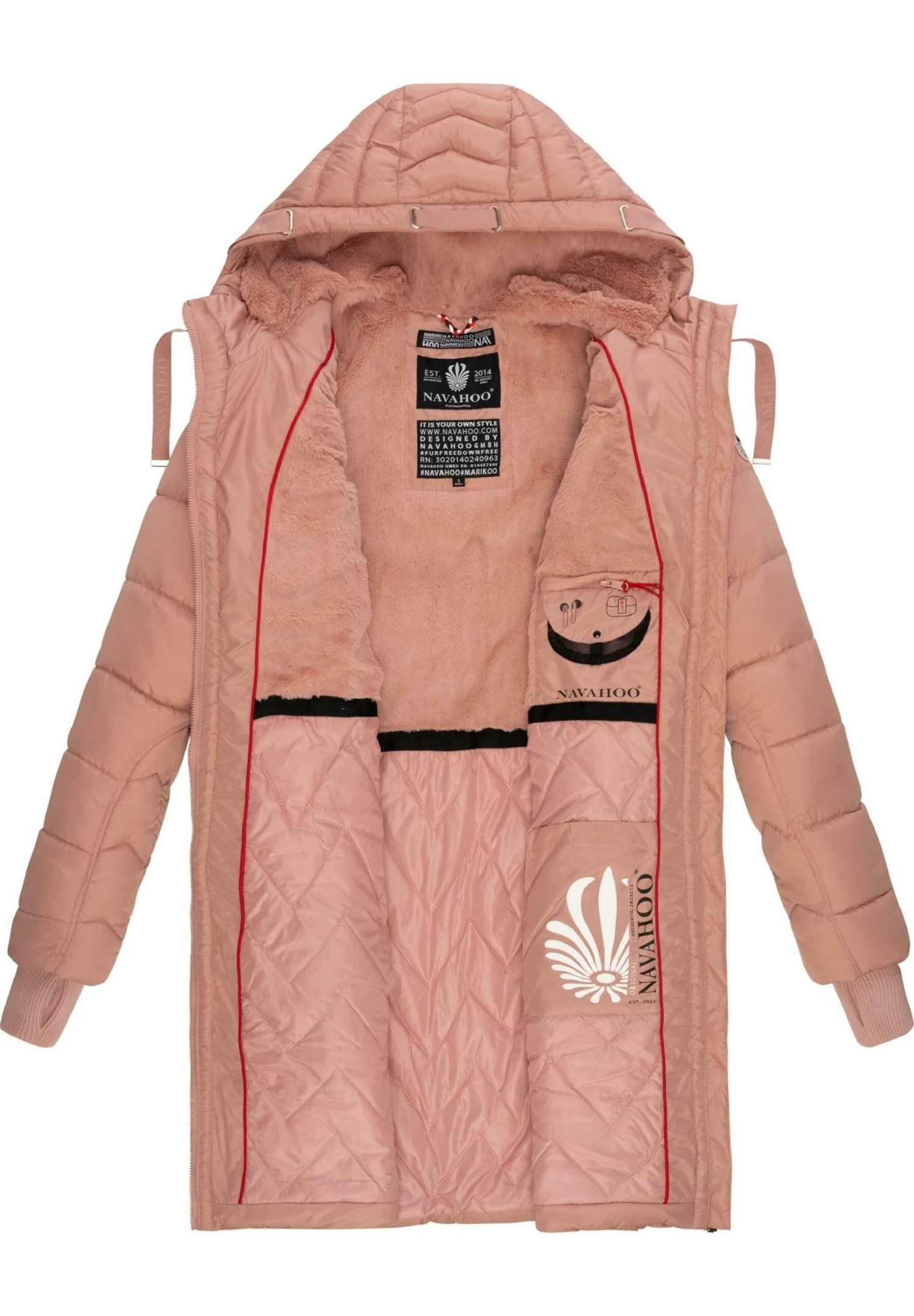 Navahoo Winterjas - Rose 7 Navahoo Winterjas - Rose - Afbeelding 5