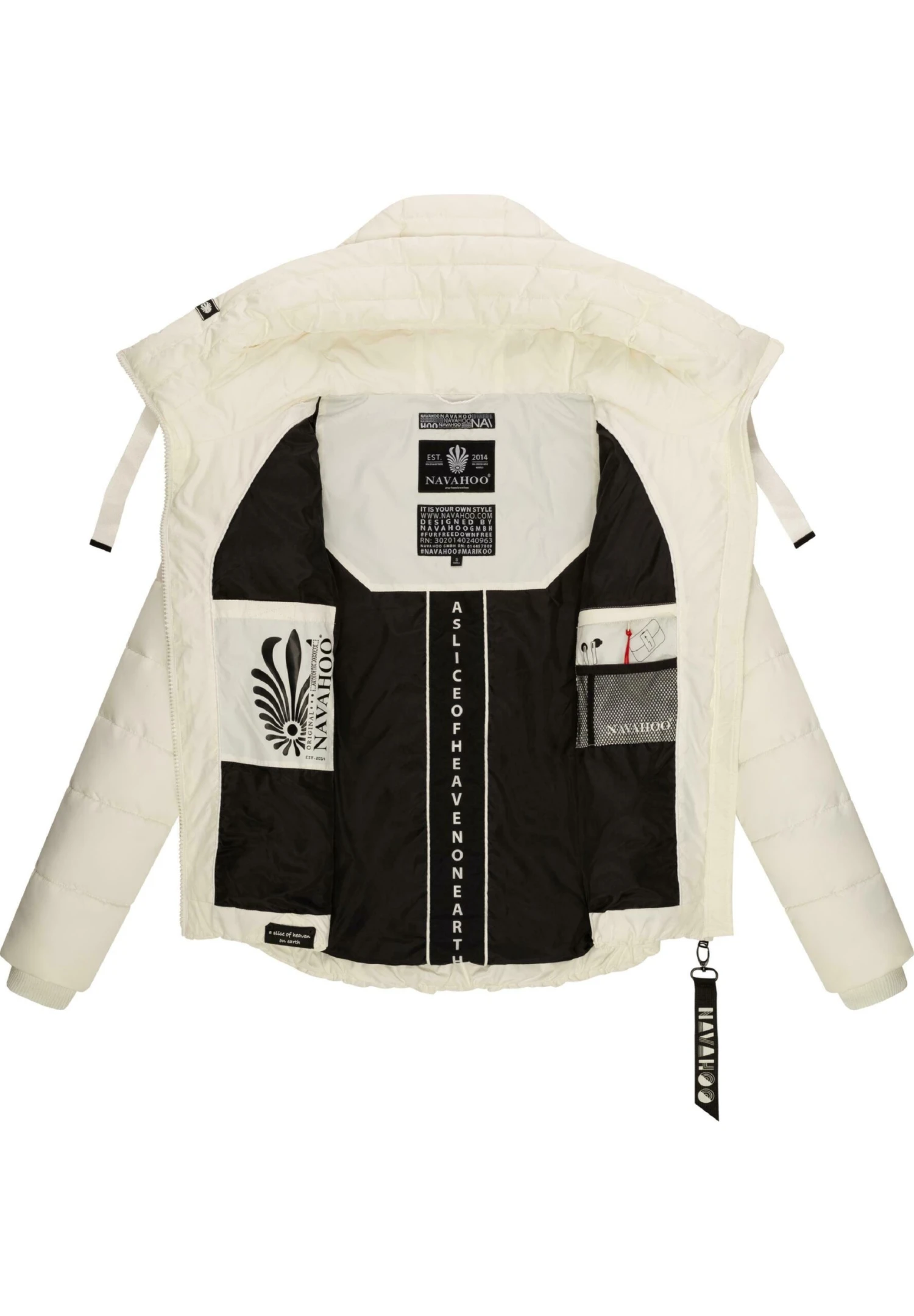 Navahoo Amayaa - Winterjas - Off White 6 Navahoo Amayaa - Winterjas - Off White - Afbeelding 4