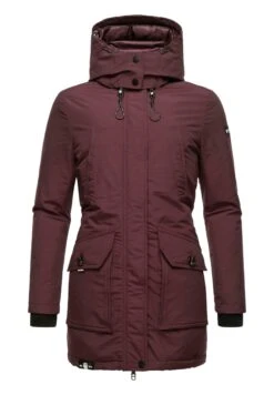 Navahoo Blizzardstorm - Parka - Dark Red Melange