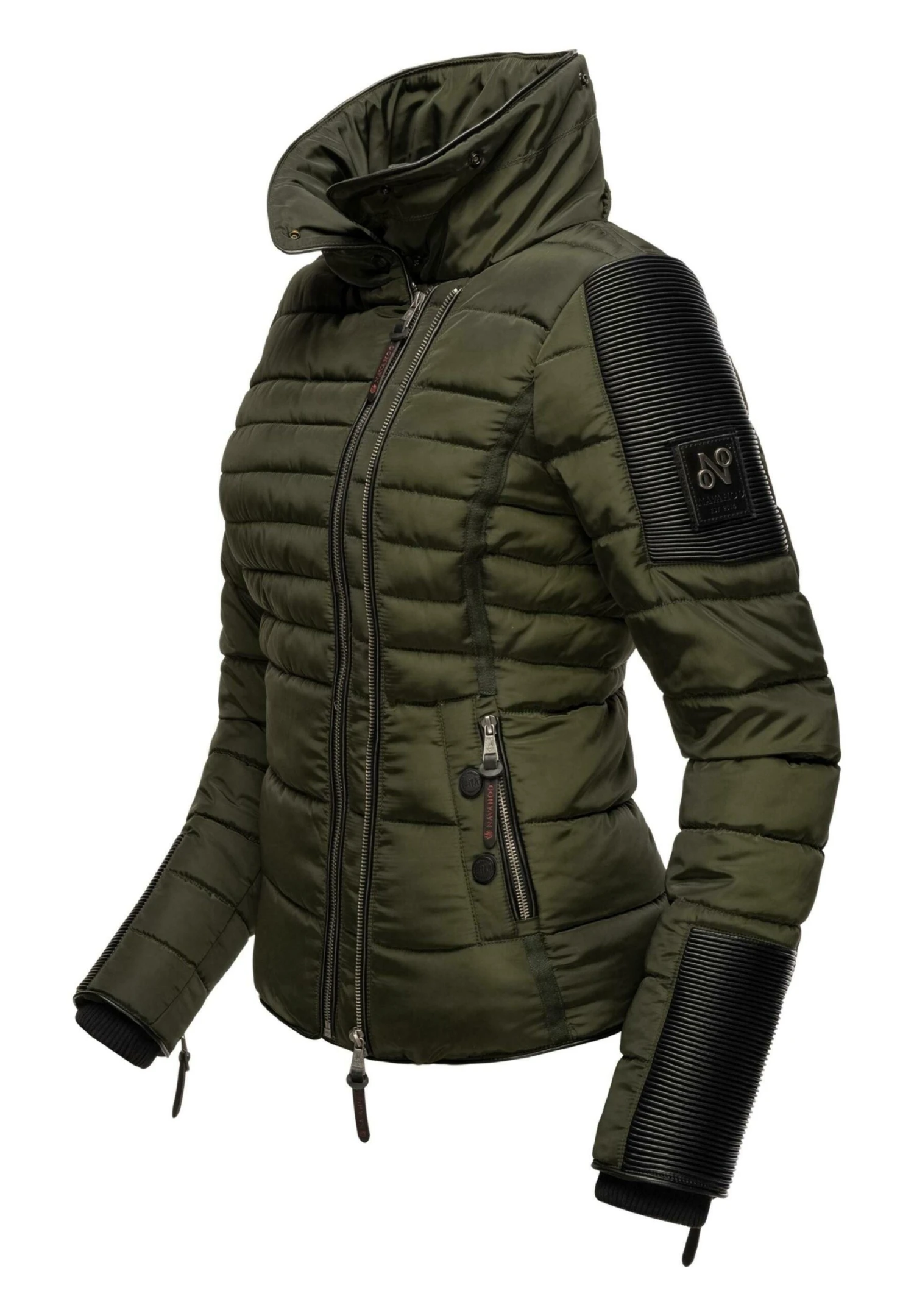 Navahoo Yuki - Winterjas - Olive 8 Navahoo Yuki - Winterjas - Olive - Afbeelding 6