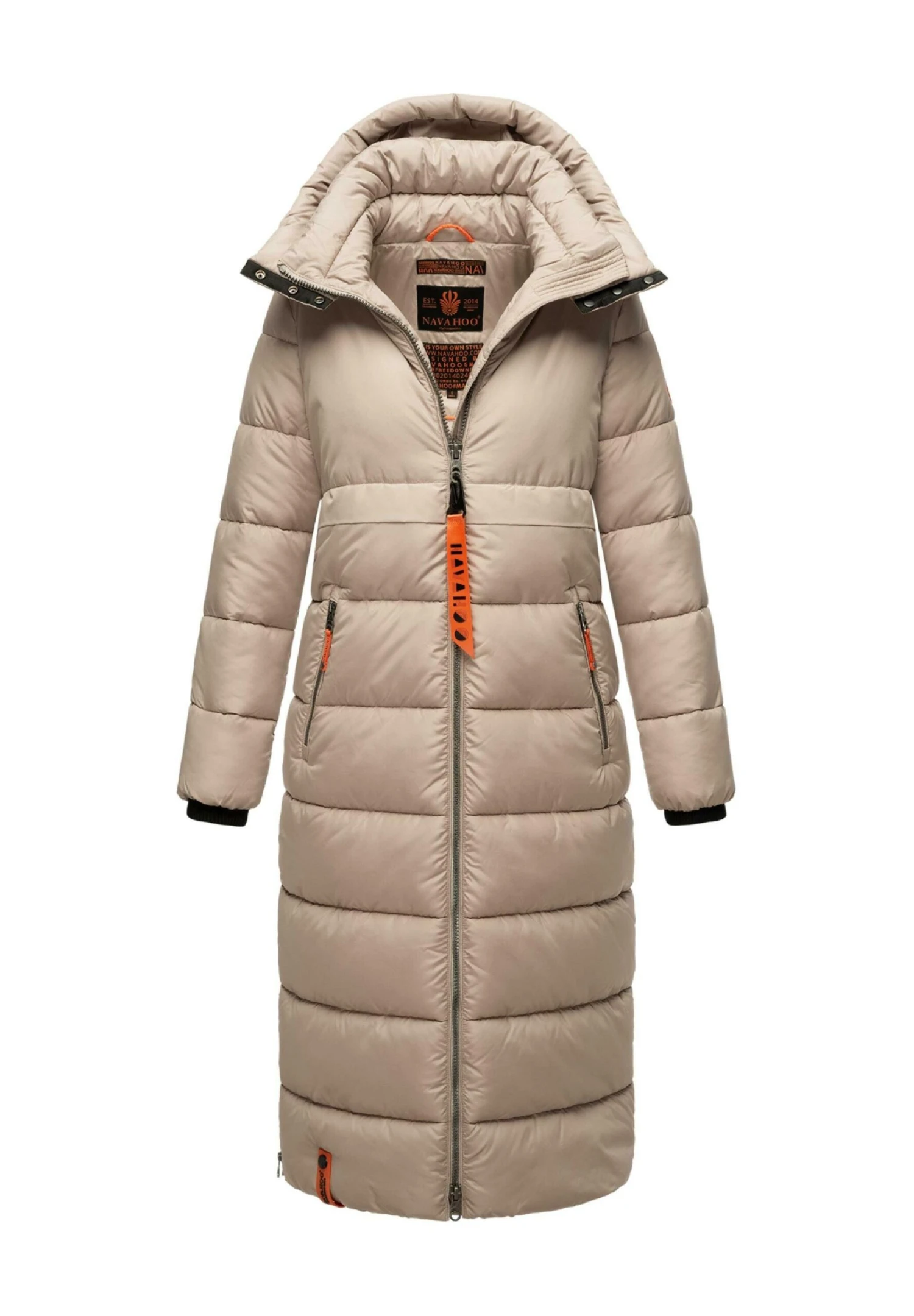 Navahoo Kristallblume - Winterjas - Taupe 3 Navahoo Kristallblume - Winterjas - Taupe