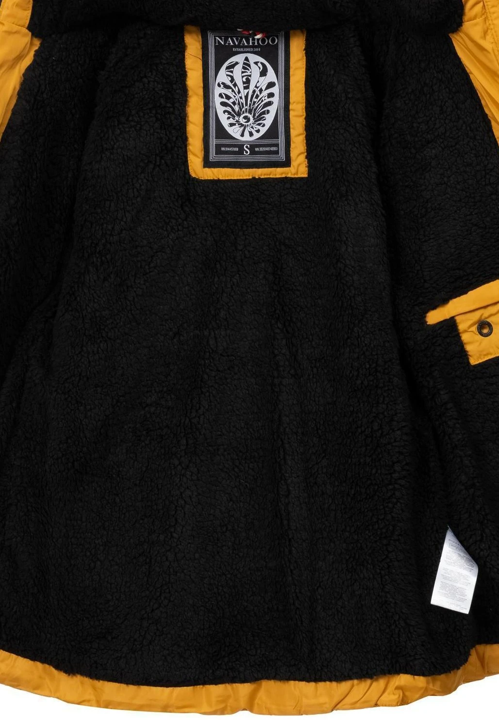 Navahoo Adele - Winterjas - Yellow 9 Navahoo Adele - Winterjas - Yellow - Afbeelding 7