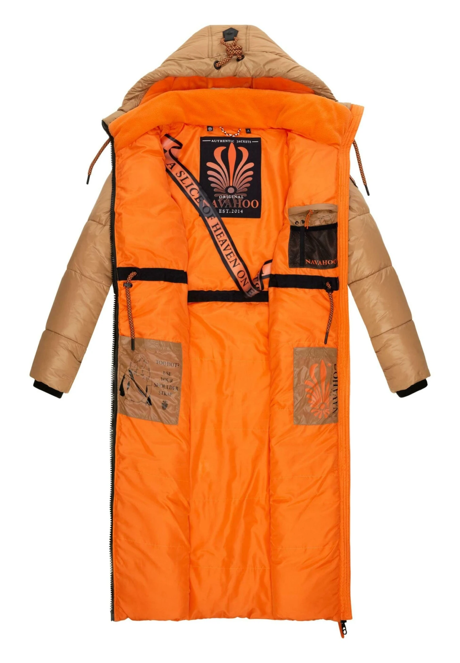 Navahoo Schmuseengel - Winterjas - Camel 5 Navahoo Schmuseengel - Winterjas - Camel - Afbeelding 3