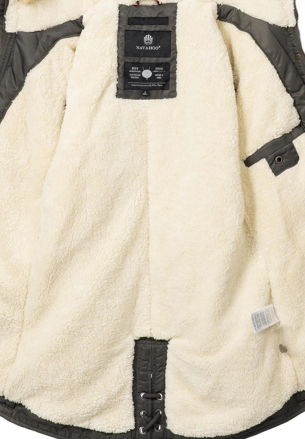 Navahoo La Viva - Winterjas - Anthracite 7 Navahoo La Viva - Winterjas - Anthracite - Afbeelding 5