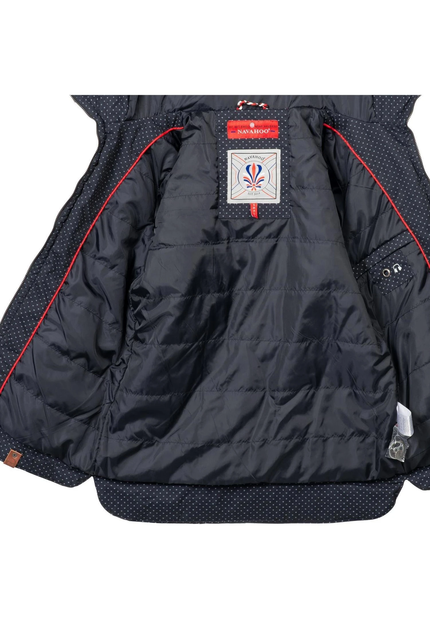 Navahoo Wekoo - Parka - Blau Dots 7 Navahoo Wekoo - Parka - Blau Dots - Afbeelding 5