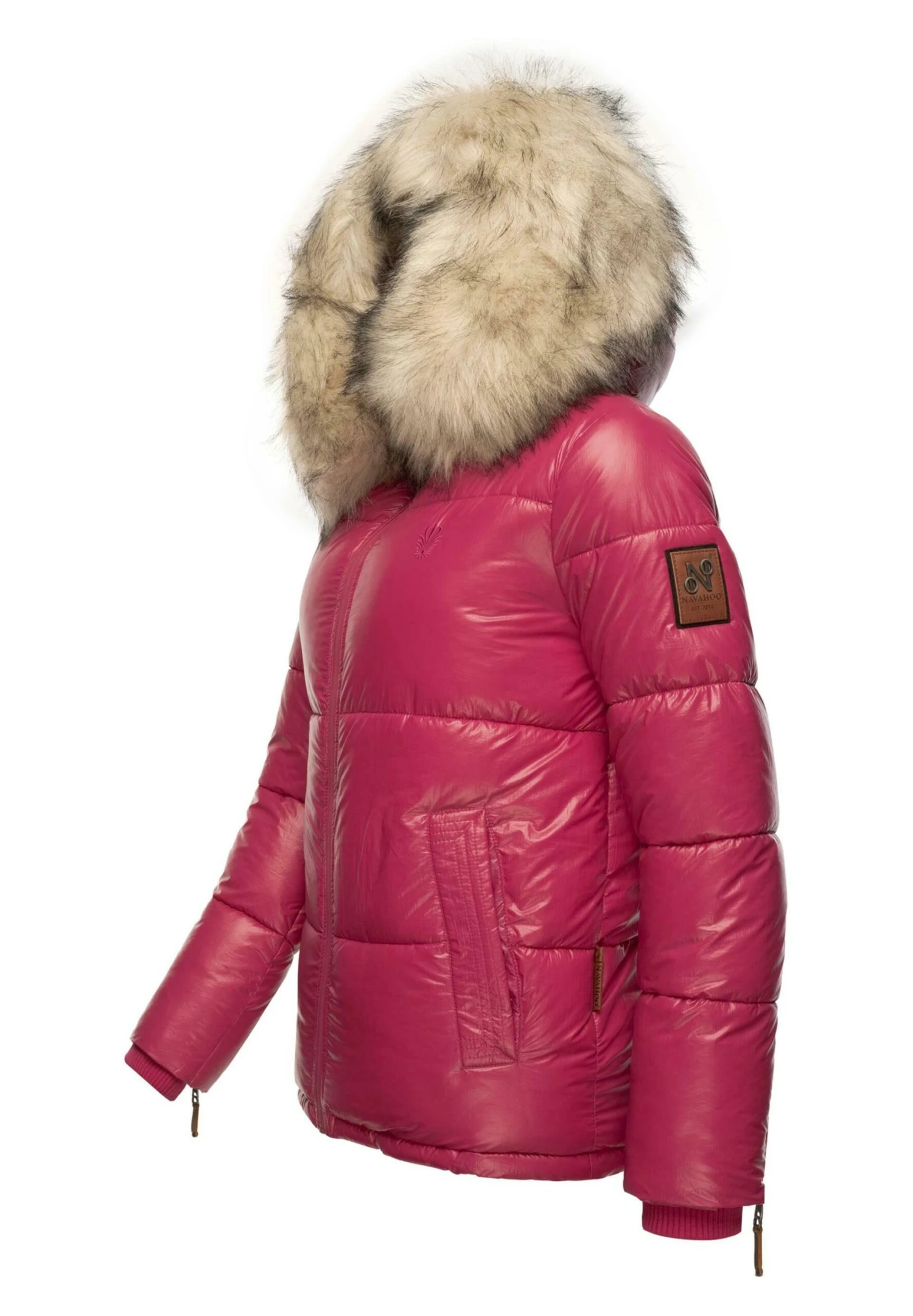 Navahoo Tikunaa - Winterjas - Fuchsia 10 Navahoo Tikunaa - Winterjas - Fuchsia - Afbeelding 8