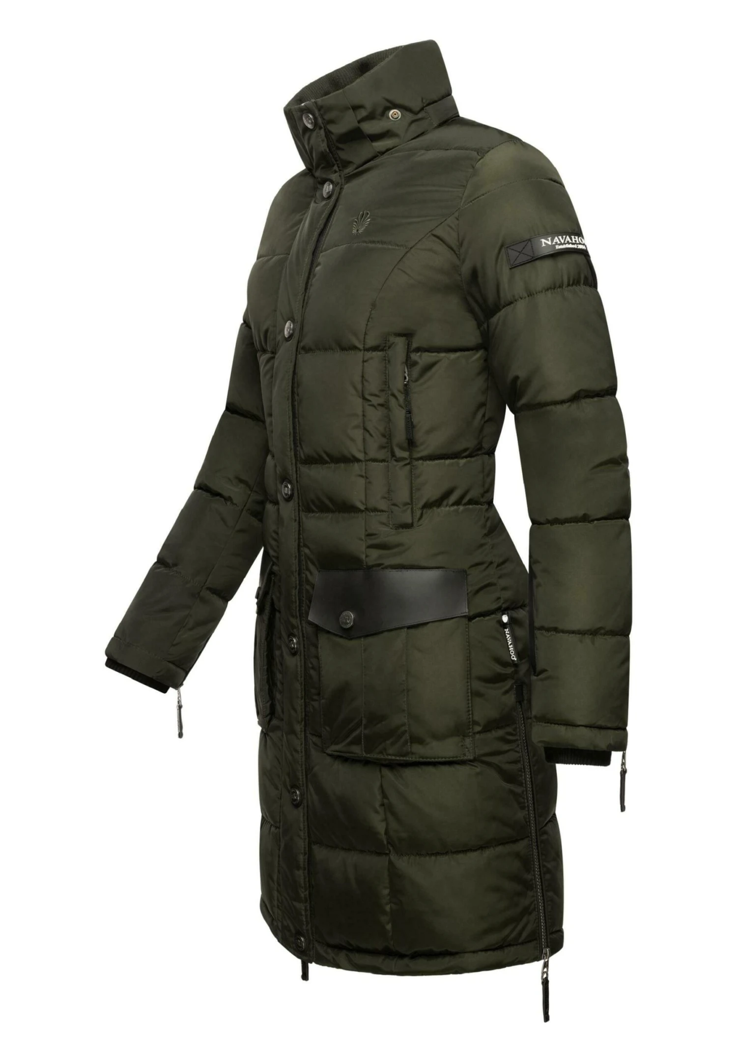 Navahoo Sinja - Winterjas - Olive 6 Navahoo Sinja - Winterjas - Olive - Afbeelding 4