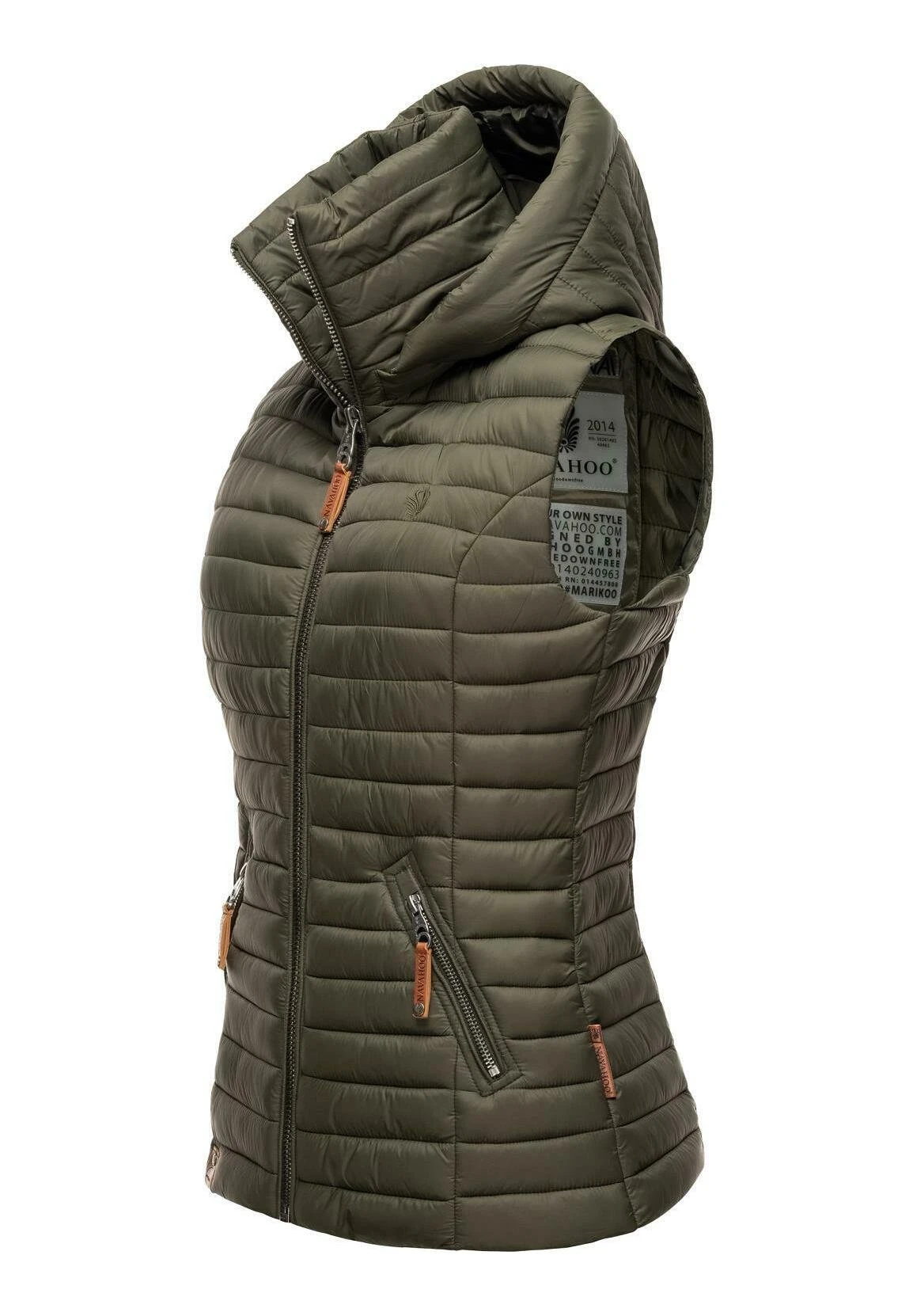Navahoo Shadaa - Bodywarmer - Olive 8 Navahoo Shadaa - Bodywarmer - Olive - Afbeelding 6