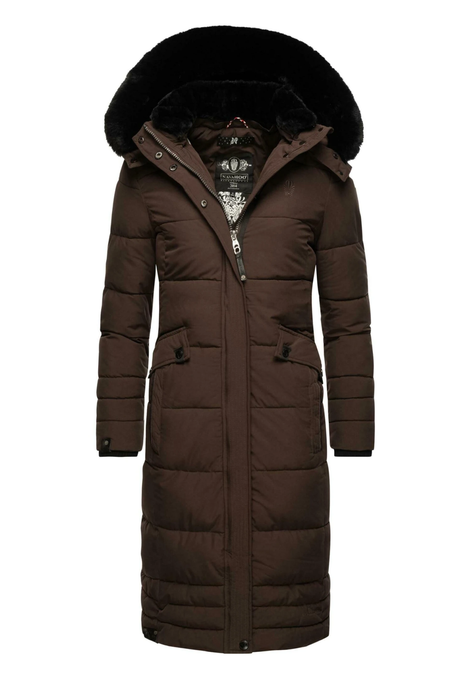 Navahoo Fahmiyaa - Winterjas - Dark Choco 3 Navahoo Fahmiyaa - Winterjas - Dark Choco