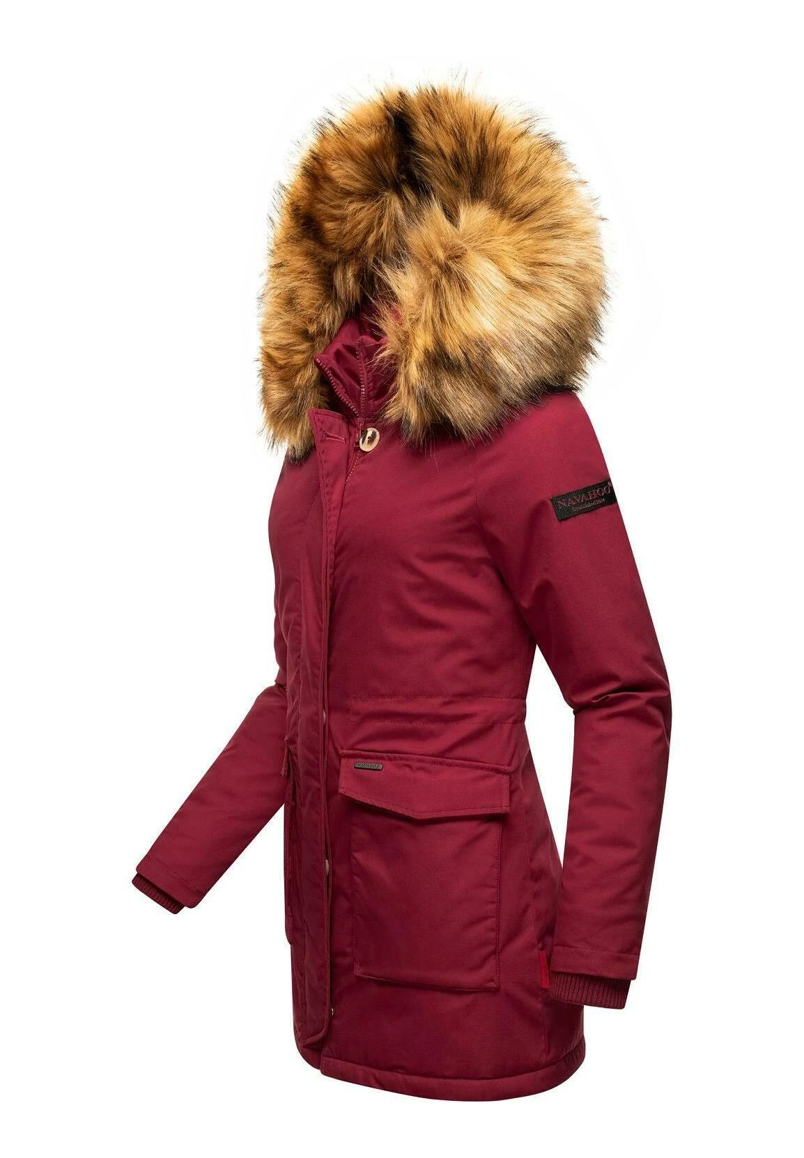 Navahoo Schneeengel Prc - Winterjas - Bordeaux 4 Navahoo Schneeengel Prc - Winterjas - Bordeaux - Afbeelding 2