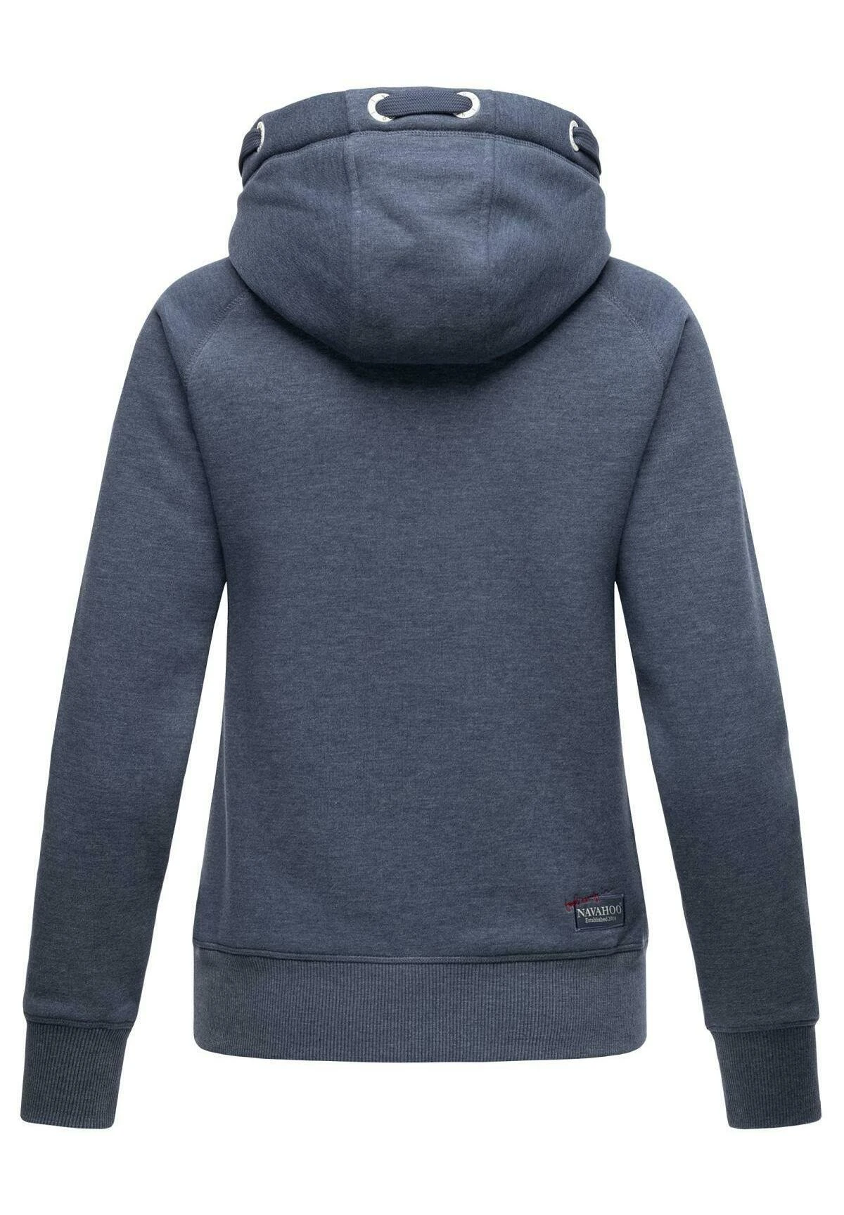 Navahoo Liebesmäuschen - Hoodie - Dusty Blue Melange 4 Navahoo Liebesmäuschen - Hoodie - Dusty Blue Melange - Afbeelding 2