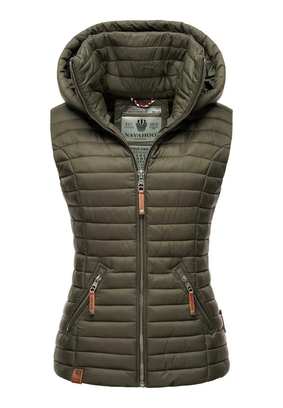 Navahoo Shadaa - Bodywarmer - Olive 7 Navahoo Shadaa - Bodywarmer - Olive - Afbeelding 5