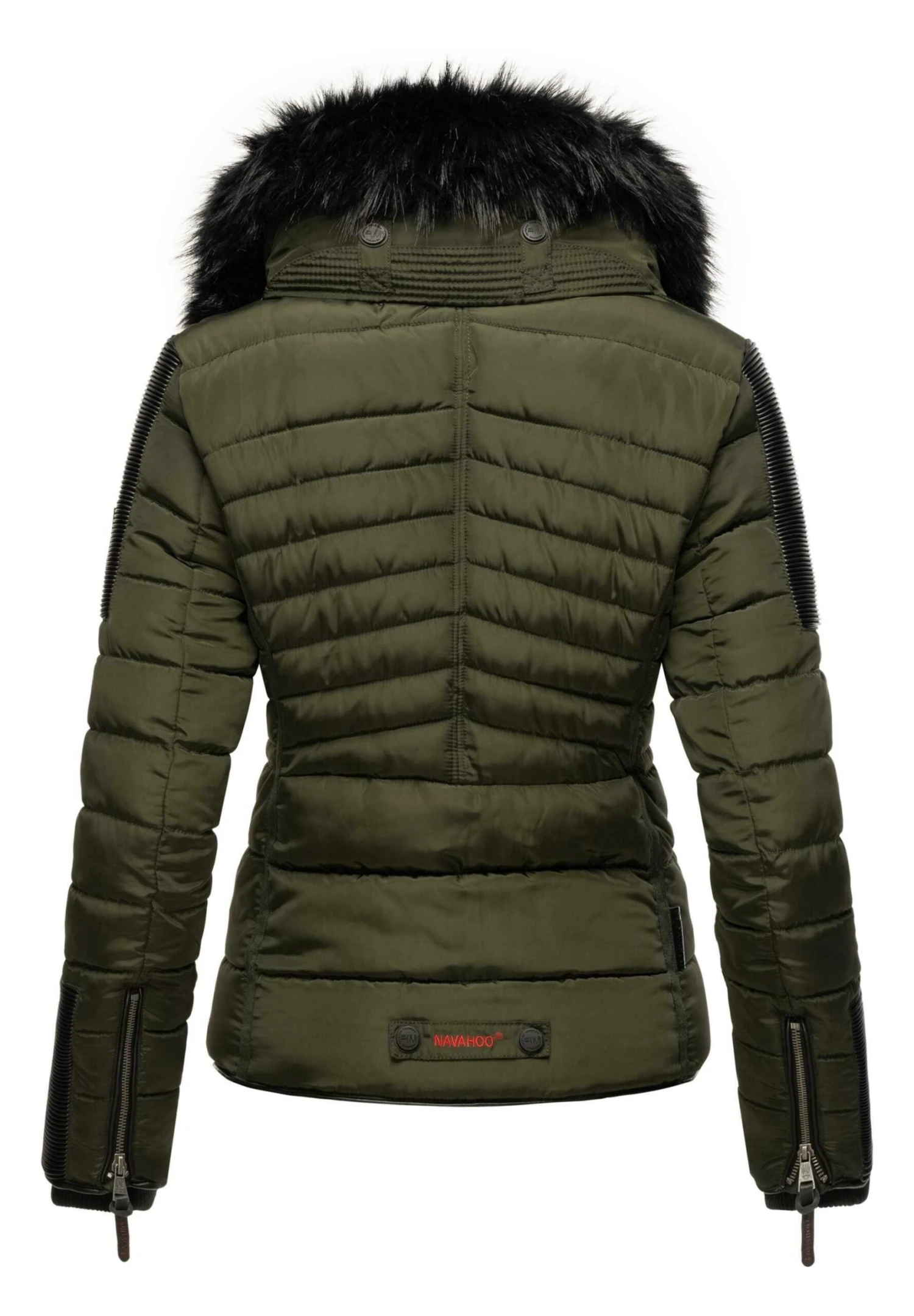 Navahoo Yuki - Winterjas - Olive 11 Navahoo Yuki - Winterjas - Olive - Afbeelding 9