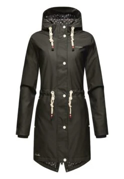 Navahoo Flower Of Ocean - Parka - Black