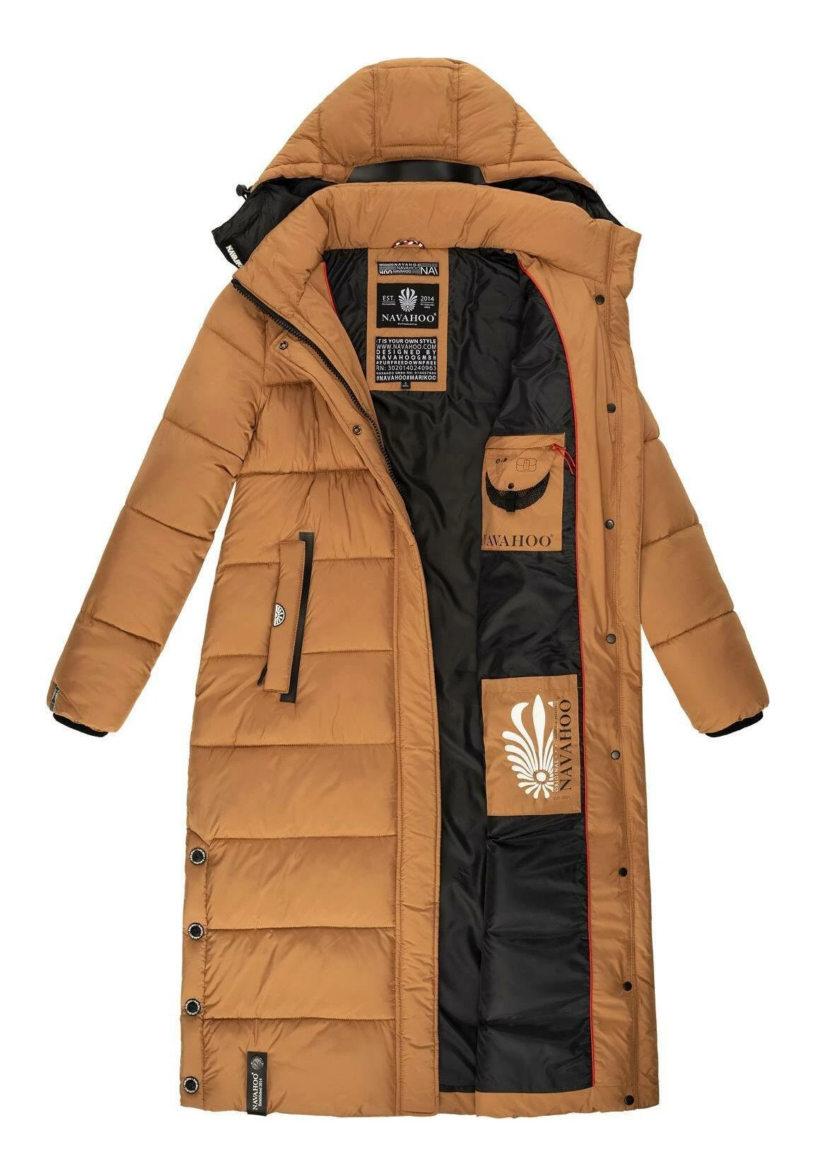 Navahoo Isalie - Winterjas - Camel 6 Navahoo Isalie - Winterjas - Camel - Afbeelding 4
