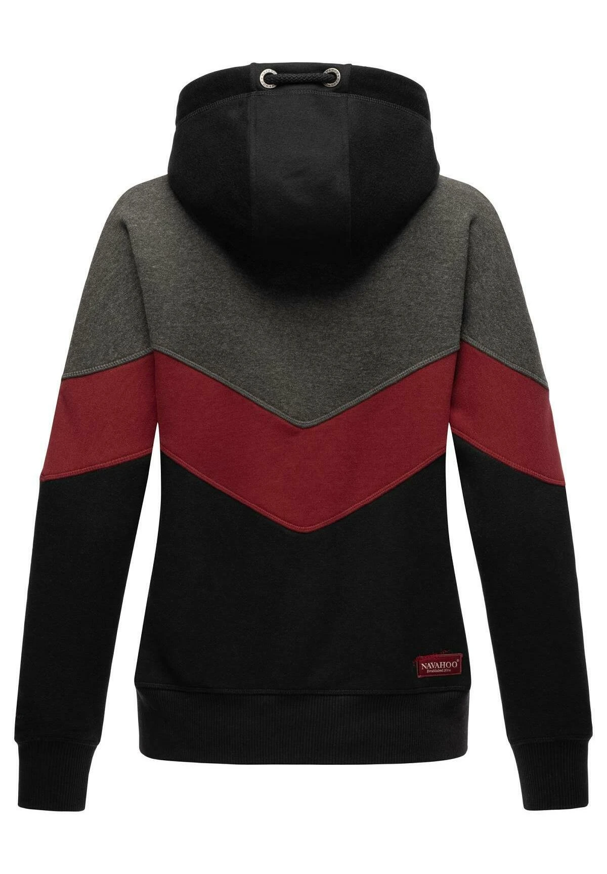 Navahoo Sweater Met Rits - Black 4 Navahoo Sweater Met Rits - Black - Afbeelding 2