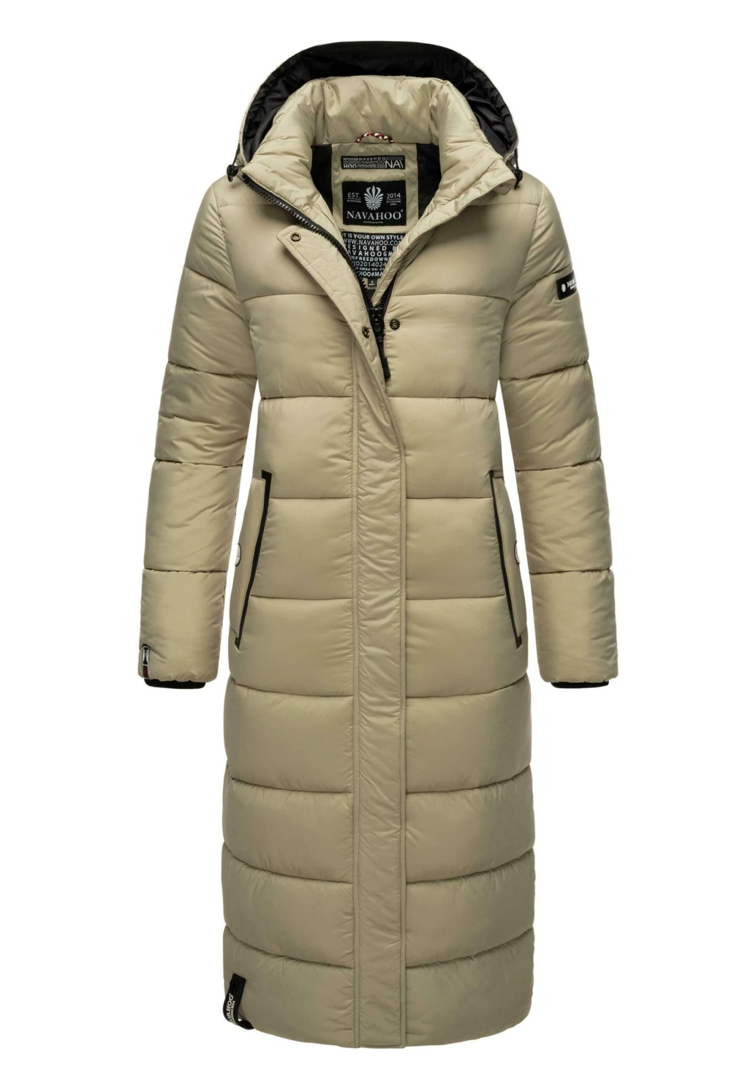 Navahoo Isalie - Winterjas - Pebble Grey 7 Navahoo Isalie - Winterjas - Pebble Grey - Afbeelding 5