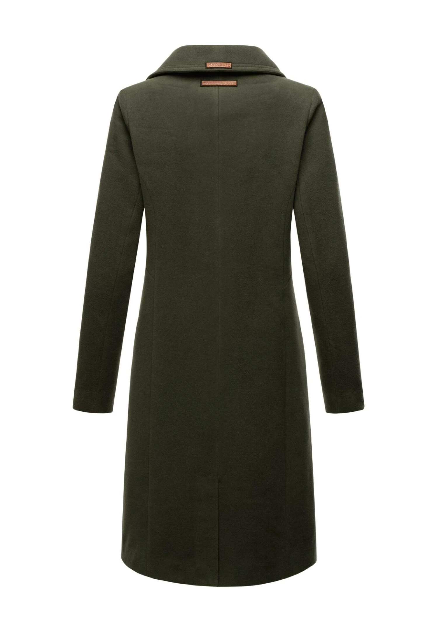 Navahoo Wooly - Halflange Jas - Dark Green 5 Navahoo Wooly - Halflange Jas - Dark Green - Afbeelding 3