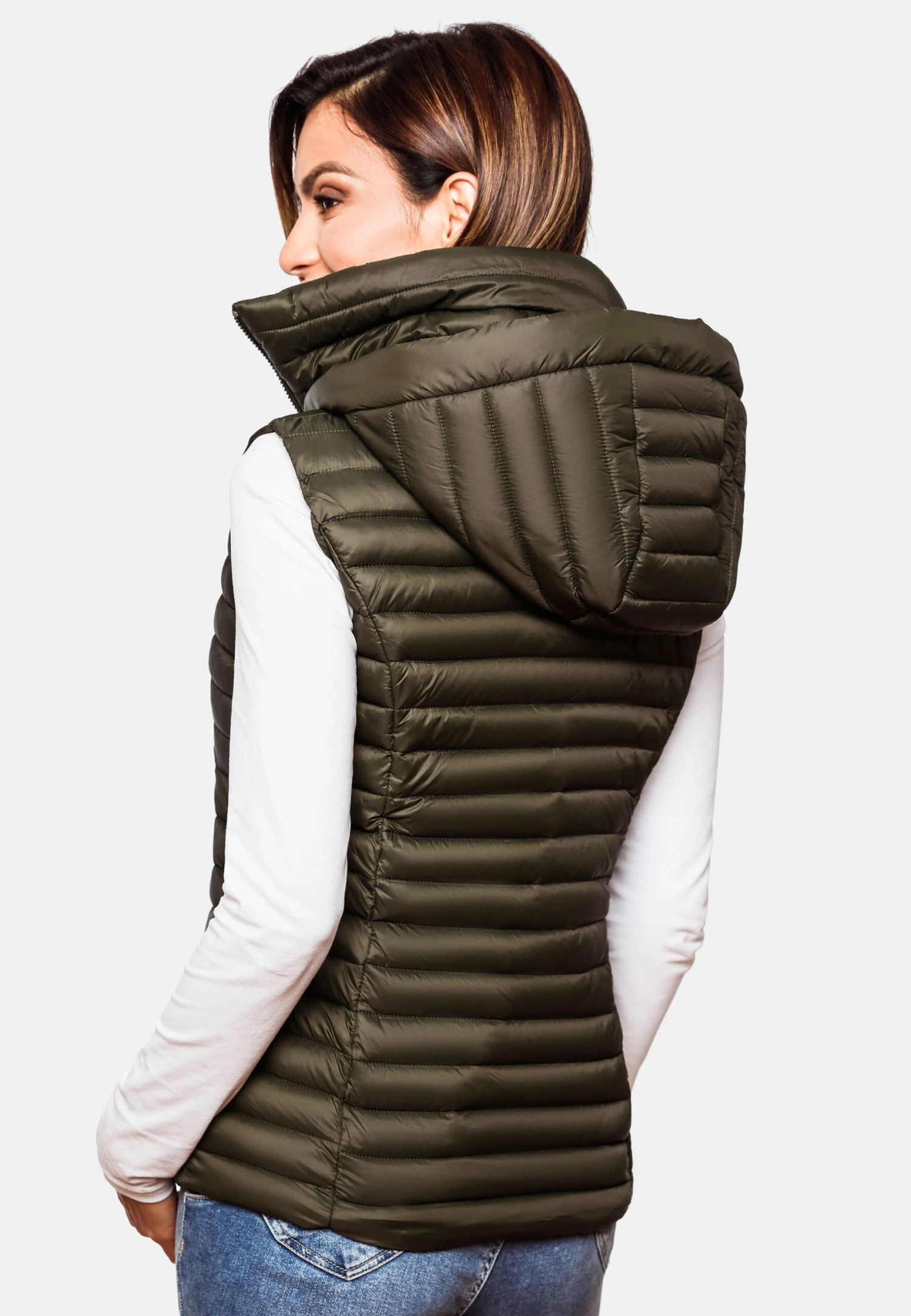 Navahoo Shadaa - Bodywarmer - Olive 4 Navahoo Shadaa - Bodywarmer - Olive - Afbeelding 2