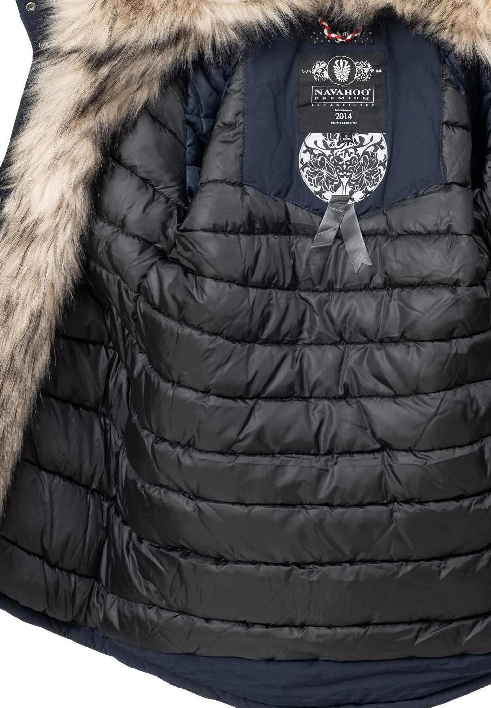 Navahoo Sweety - Winterjas - Navy 9 Navahoo Sweety - Winterjas - Navy - Afbeelding 7