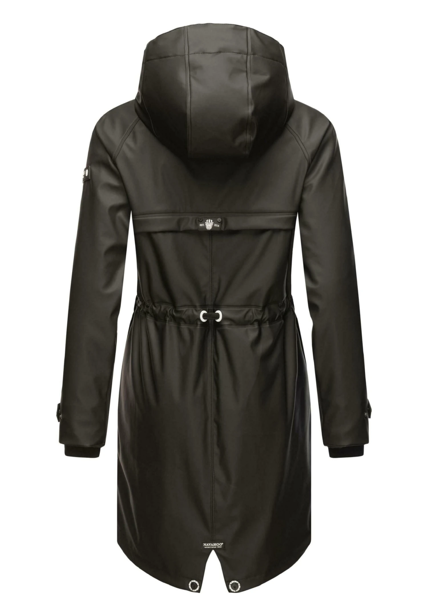 Navahoo Rainy Flower - Parka - Black 4 Navahoo Rainy Flower - Parka - Black - Afbeelding 2