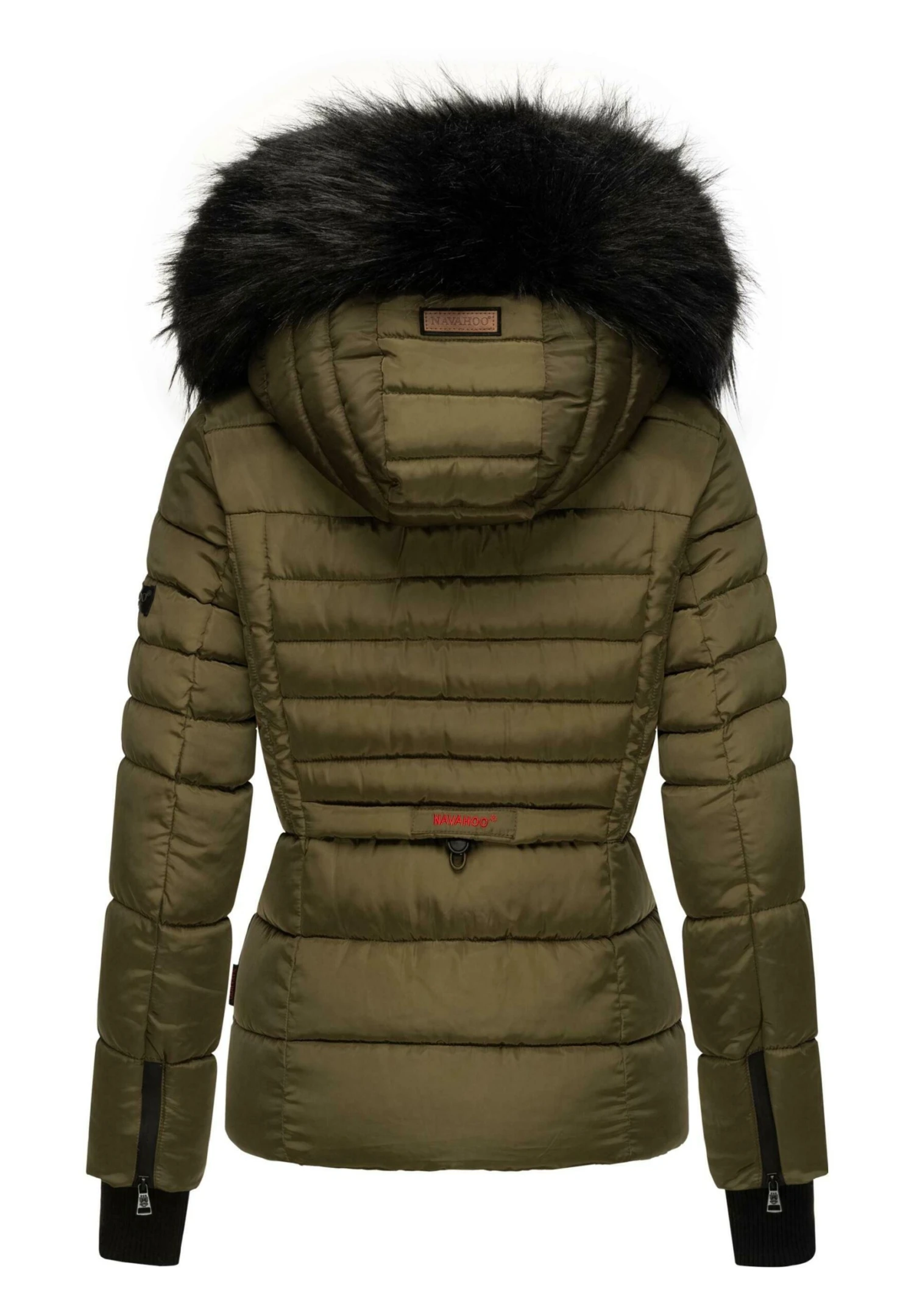 Navahoo Adele - Winterjas - Millitary Green 5 Navahoo Adele - Winterjas - Millitary Green - Afbeelding 3