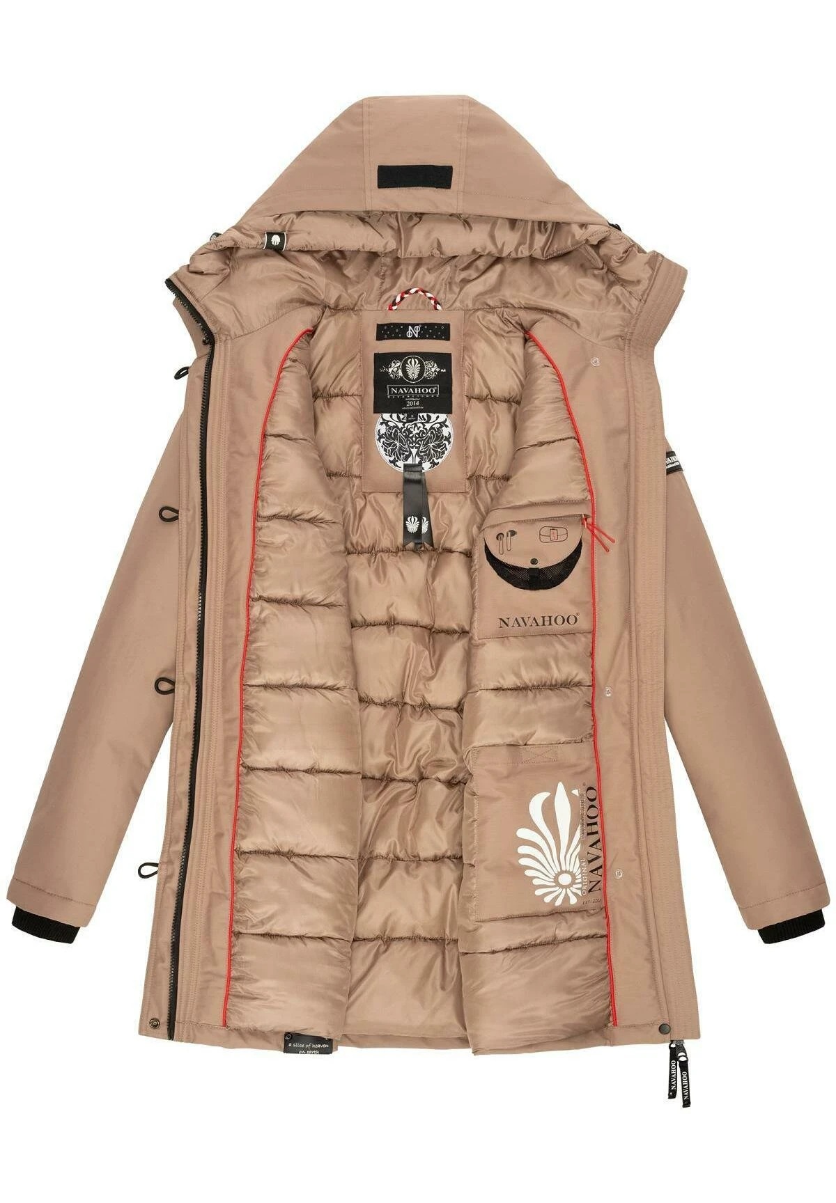 Navahoo Freeze Storm - Parka - Taupe Grey 8 Navahoo Freeze Storm - Parka - Taupe Grey - Afbeelding 6
