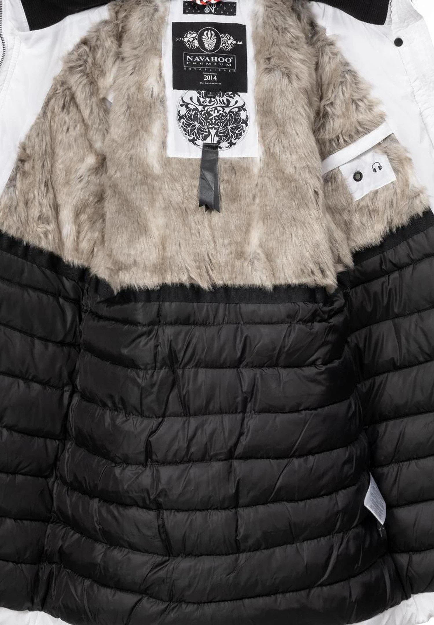 Navahoo Paula - Winterjas - White 7 Navahoo Paula - Winterjas - White - Afbeelding 5