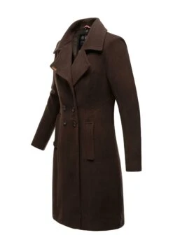 Navahoo Wooly - Halflange Jas - Dark Choco 12 Navahoo Wooly - Halflange Jas - Dark Choco -Navahoo eec6edb463254c04931e43a9eafda63b