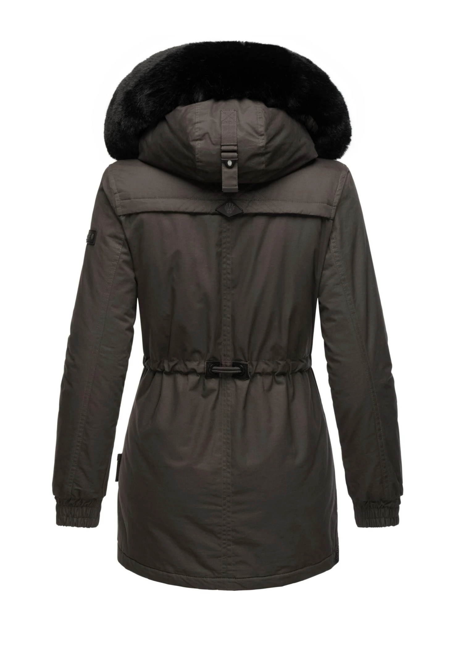 Navahoo Olessaa - Winterjas - Dark Grey 4 Navahoo Olessaa - Winterjas - Dark Grey - Afbeelding 2