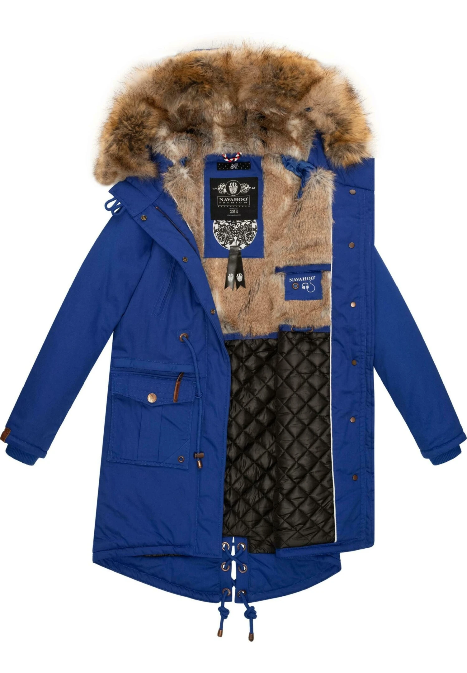 Navahoo Rosinchen - Winterjas - Stone Blue Denim 7 Navahoo Rosinchen - Winterjas - Stone Blue Denim - Afbeelding 5