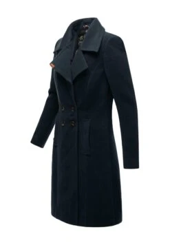 Navahoo Wooly - Halflange Jas - Dark Blue -Navahoo fbd9cd9dc7124b318b49333f09daa7ae